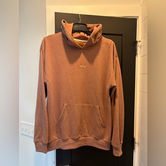 TRIBE KELLEY Butter Hoodie Vault Rum Caramel Sweatshirt Pullover Brown XL NEW - Picture 5 of 11